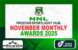 Crown FC’s Michael Adegbite Clinches MVP, Top Scorer Honors at NNL/Prostar November Awards