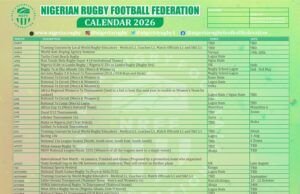 NRFF Unveils 2026 Rugby Calendar to Strengthen Domestic Structure and Women’s Programme